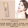 kem nền the face shop gold collagen ampoule foundation spf30 pa++