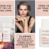 kem chống nắng clarins rosy glow