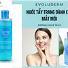 Nước Tẩy Trang Evoluderm 250ml Xanh Dương Demaq Doux Yeux 