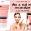 sữa rửa mặt neutrogena oil-free acne wash màu hồng  