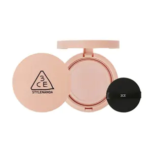 Phấn Nước 3CE Hồng Glow Skin Cushion Pink SPF 50+/PA++++ 15g