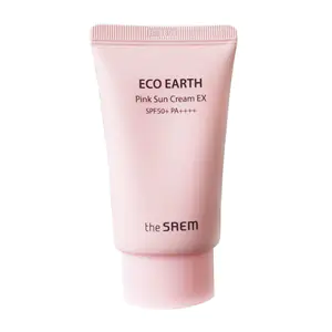 Kem Chống Nắng The Saem Hồng Eco Earth Power Pink Sun Cream EX SPF50+ PA++++ 50ml 