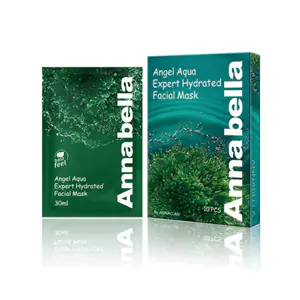 Mặt nạ Annabella Xanh Angel Aqua Expert Hydrated Facial Mask 30ml 10 miếng