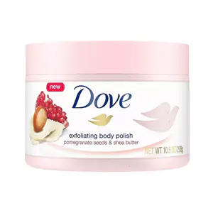 Tẩy Tế Bào Chết Dove Lựu & Bơ Hạt Mỡ Exfoliating Body Polish Pomegranate Seeds & Shea Butter 298g