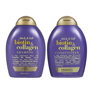 Bộ Gội Xả Biotin & Collagen OGX Thick & Full 385ml x 2