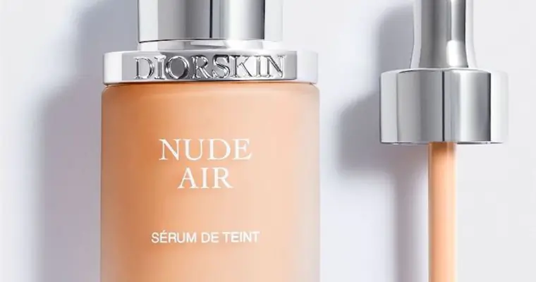 Review Dior Nude Air Serum de Teint  Fierybread