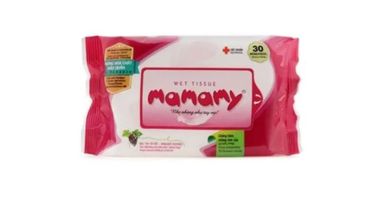 Khăn Ướt Mamamy 30 Tờ Siêu Mịn Màng Dành Cho Em Bé