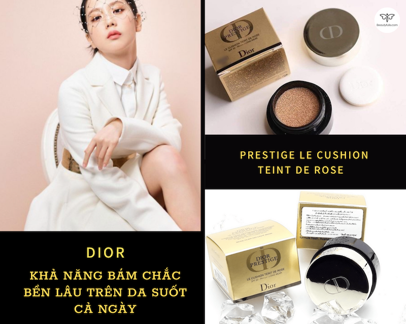 Phấn Nước Dior Prestige Le Cushion Teint De Rose Mini Tone 10 4g  Trang  điểm mặt  TheFaceHoliccom