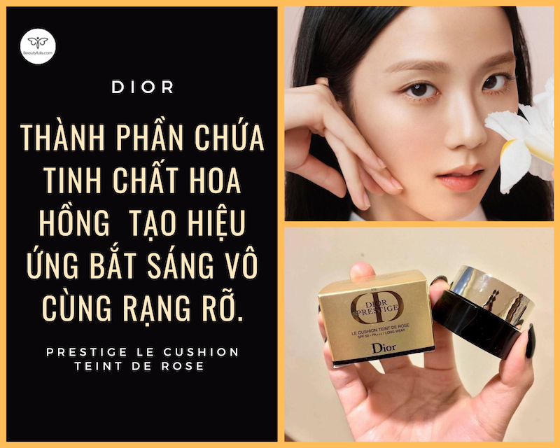 review Cushion Dior Prestige  Dior Prestige Le Cushion Teint de Rose   Review mỹ phẩm của Phương Dung  phuongdungreviewcom