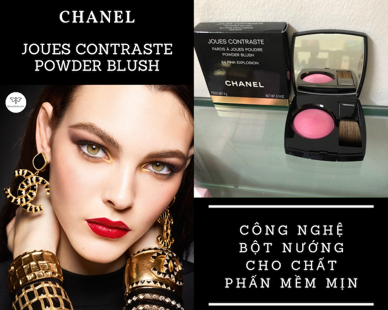 Chanel Joues Contraste Powder Blush  Rose Glacier No 170