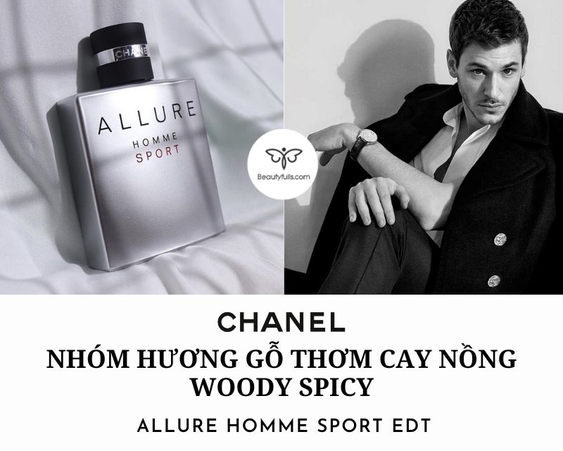 Cách phân biệt nước hoa Chanel Allure Homme Sport thật và giả