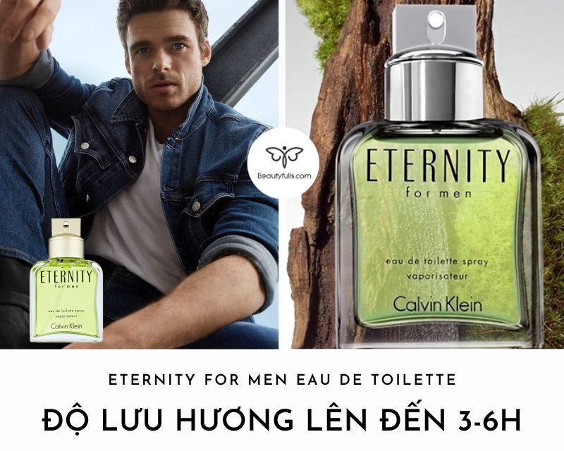 Nước Hoa Calvin Klein Eternity For Men EDT Chính Hãng