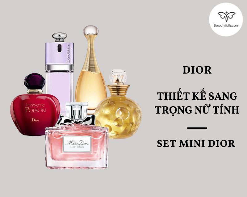 Trần Ngọc Dung  Set Nước Hoa Dior Mini 4 Chai 4 mùi siêu  Facebook