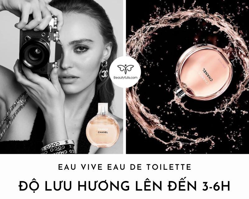  Nước Hoa Nữ Chanel Chance Eau Vive Edt  ᴛᴇsᴛᴇʀ 5ᴍʟ10ᴍʟ20ᴍʟ    Hazomicom  Mua Sắm Trực Tuyến Số 1 Việt Nam